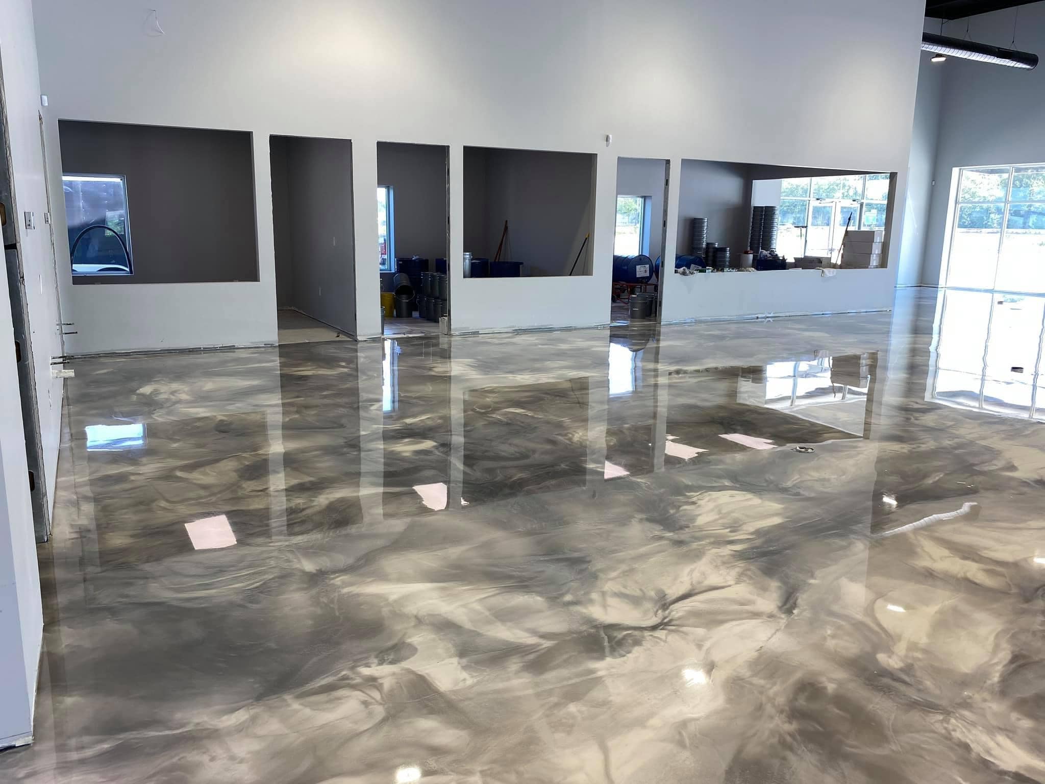 Retail Space Renovation commercial concrete services